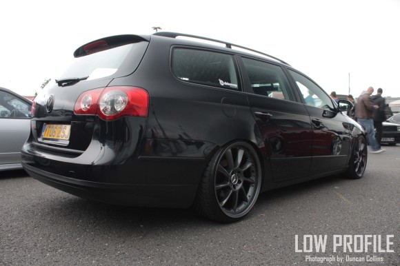  mods on this Passat estate complete with customised Mercedes SLR alloys